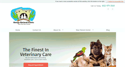 Desktop Screenshot of amigoanimalclinic.com